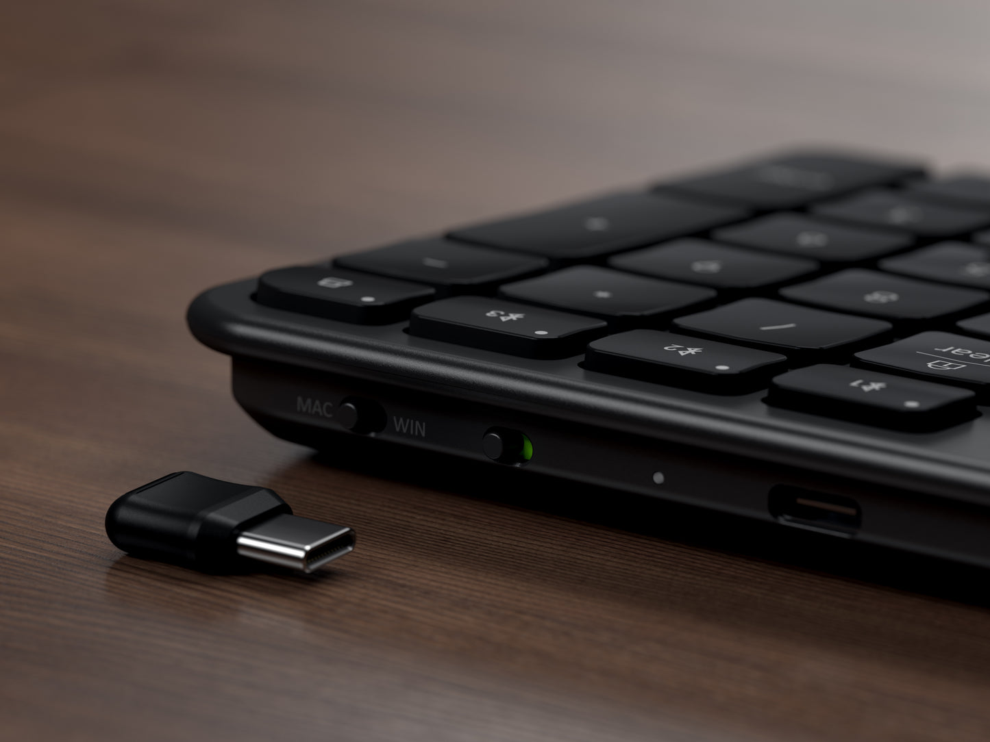 Satechi Slim EX3 Wireless Keyboard - US English - Space Black