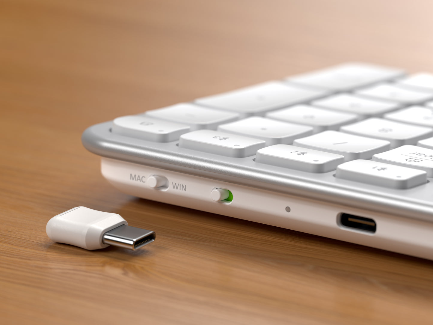 Satechi Slim EX3 Wireless Keyboard - US English - Silver - iSTYLE.bg