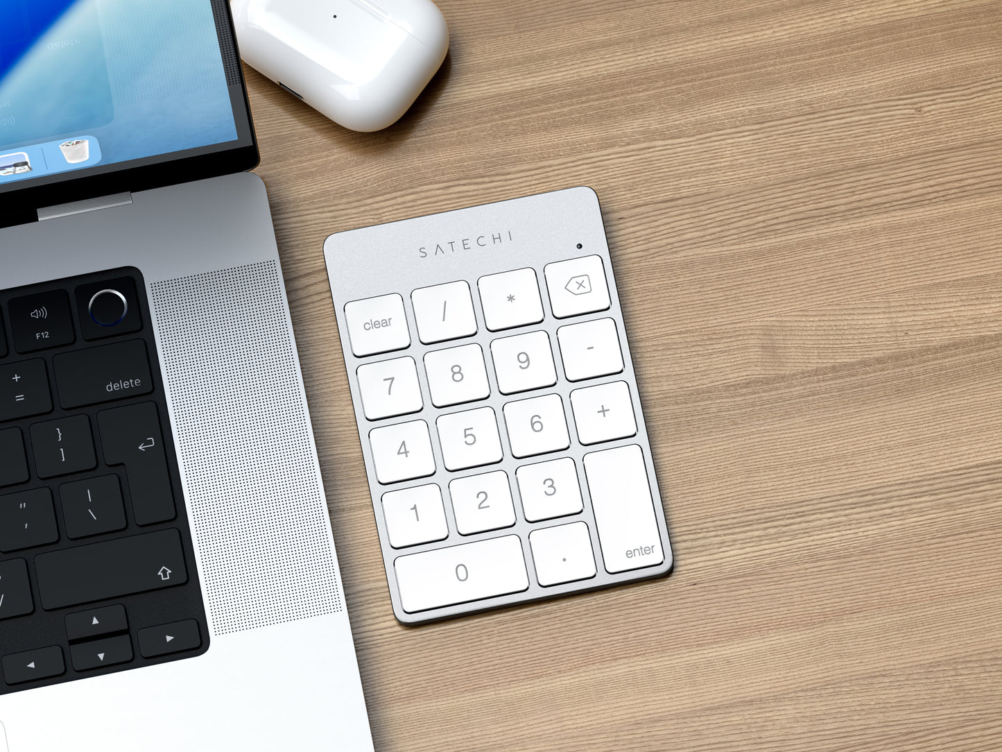 Satechi Slim Wireless Keypad - Silver