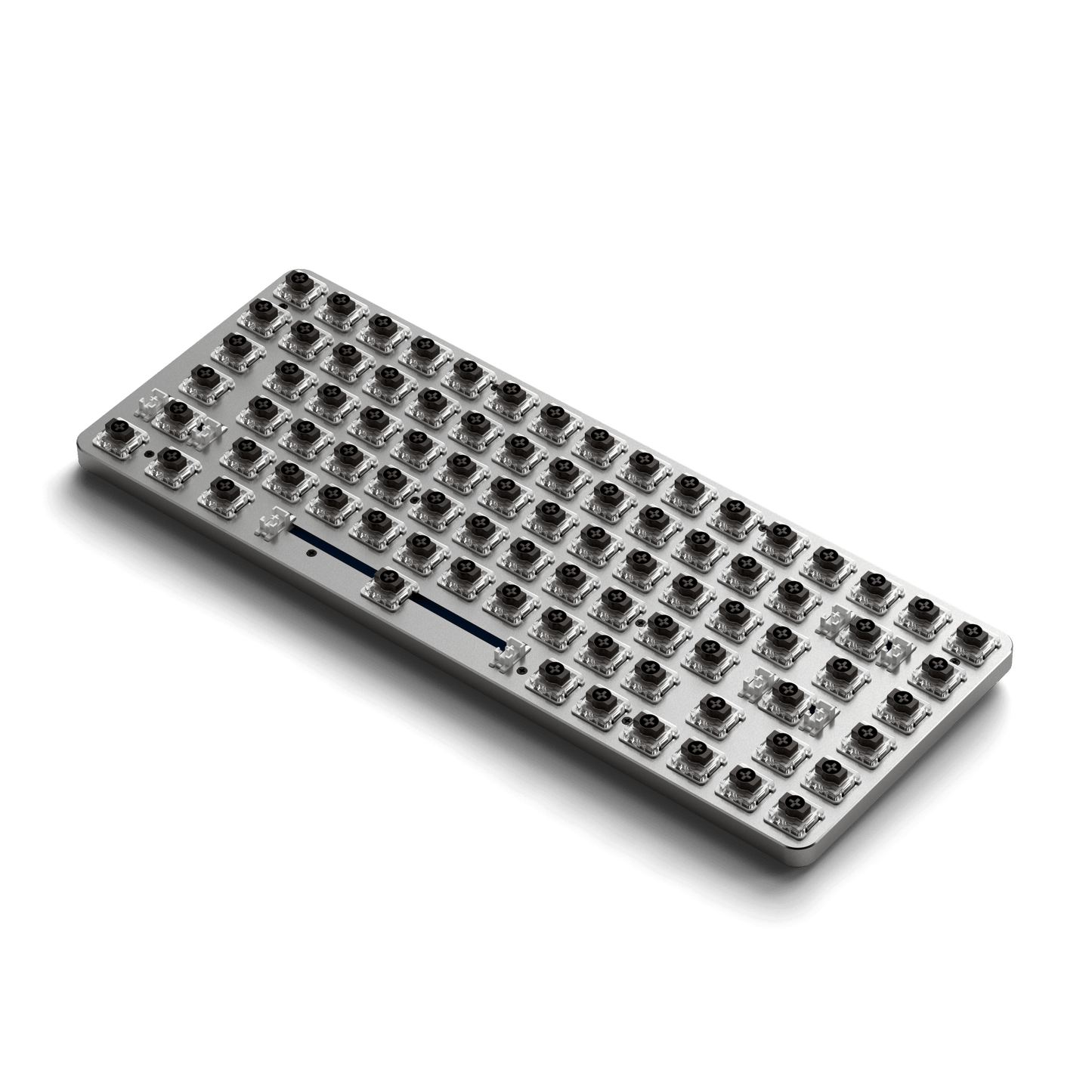 Satechi SM1 Slim Mechanical Backlit Bluetooth Keyboard - Grey/White