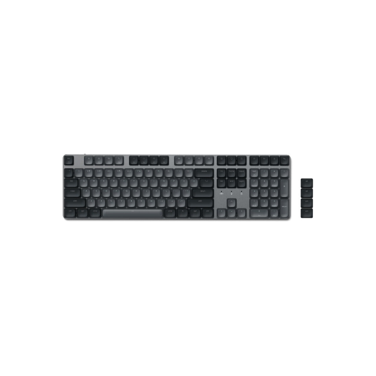 Satechi SM3 Slim Mechanical Backlit Bluetooth Keyboard (Dark) - US- Dark