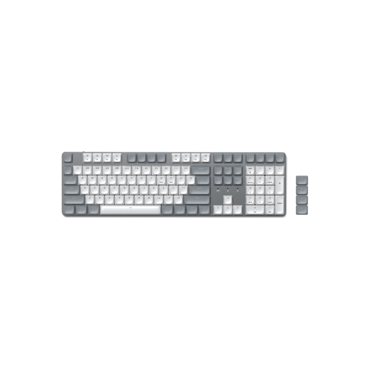 Satechi SM3 Slim Mechanical Backlit Bluetooth Keyboard (Light) - US - Light