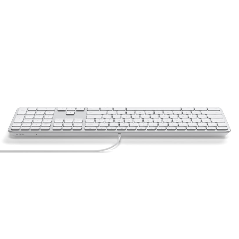 Satechi Slim LX3 Wired Keyboard - US English - Silver - iSTYLE.bg