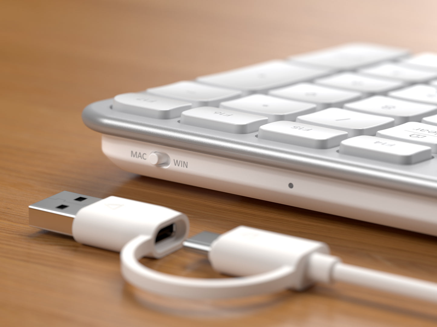 Satechi Slim LX3 Wired Keyboard - US English - Silver - iSTYLE.bg