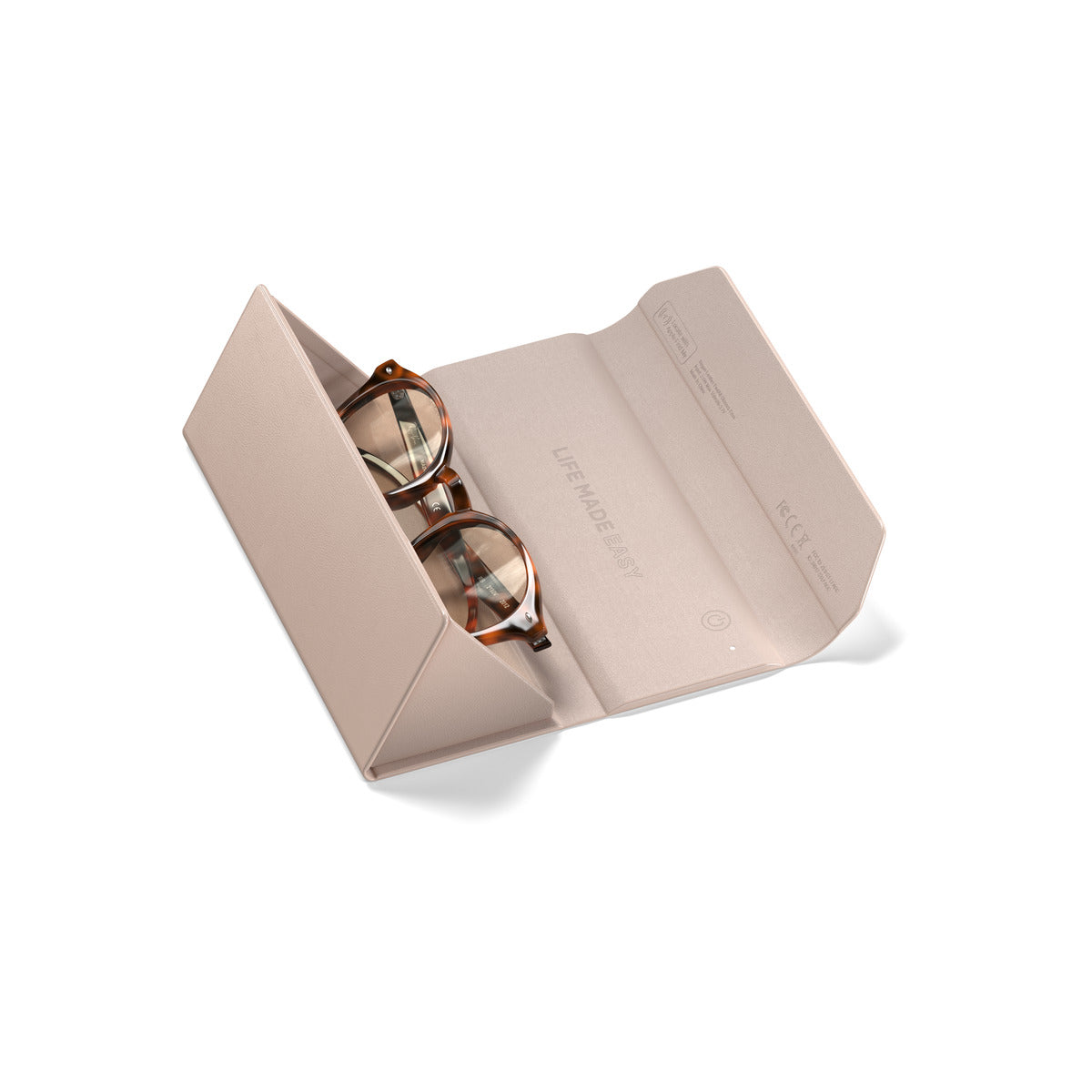 Satechi Vegan-Leather FindAll Glasses Case  Desert Rose