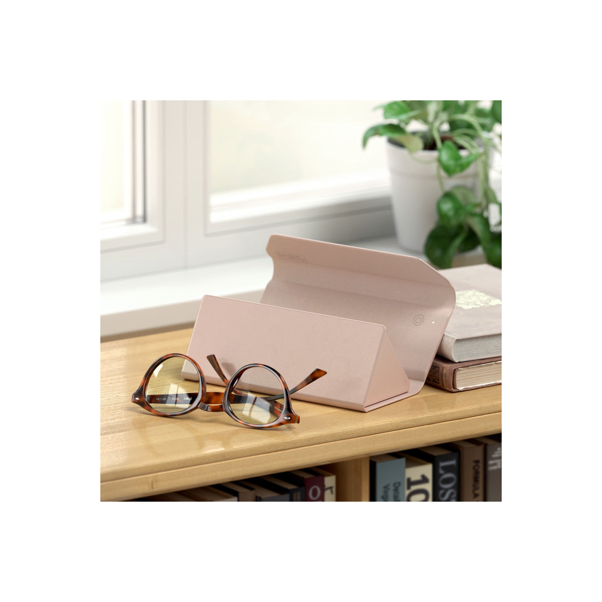 Satechi Vegan-Leather FindAll Glasses Case  Desert Rose