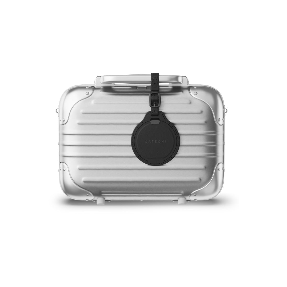 Satechi Vegan-Leather FindAll Luggage Tag - Black
