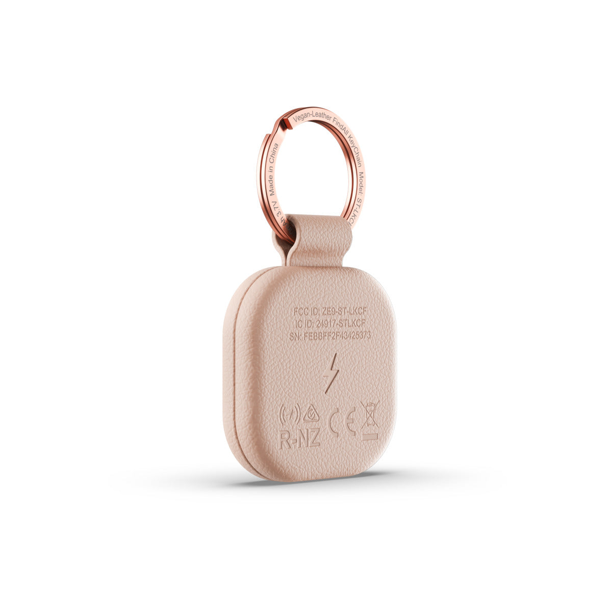 Satechi Vegan-leather Findall Keychain - Desert Rose