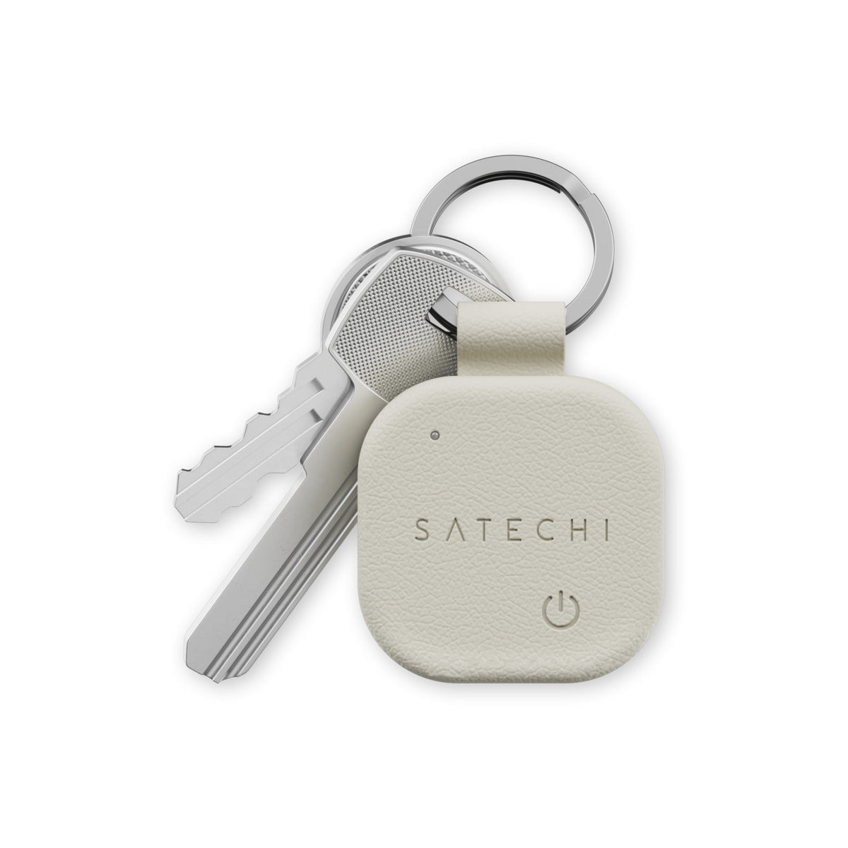 Satechi Vegan-leather Findall Keychain - Sand