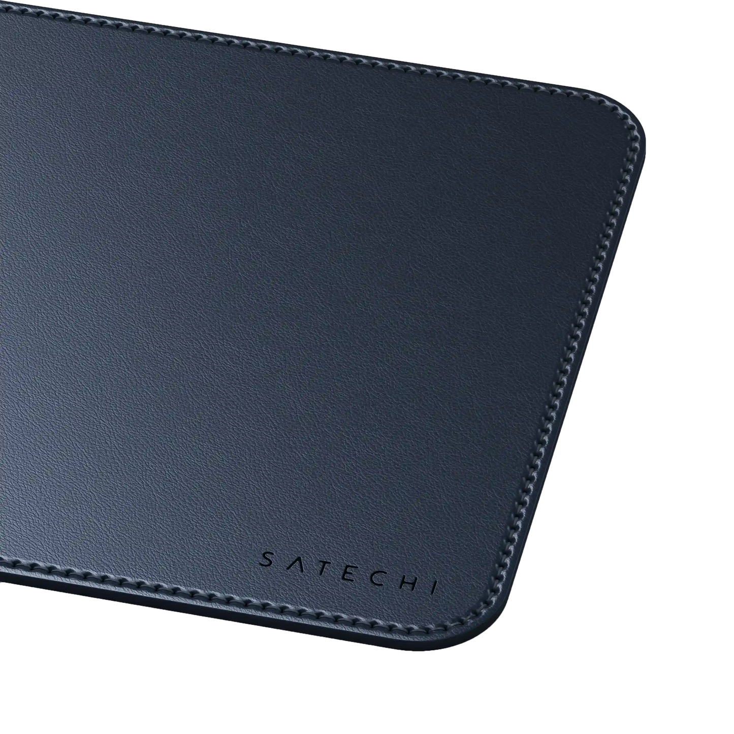 Satechi Vegan-Leather Premium Mouse Pad - Blue