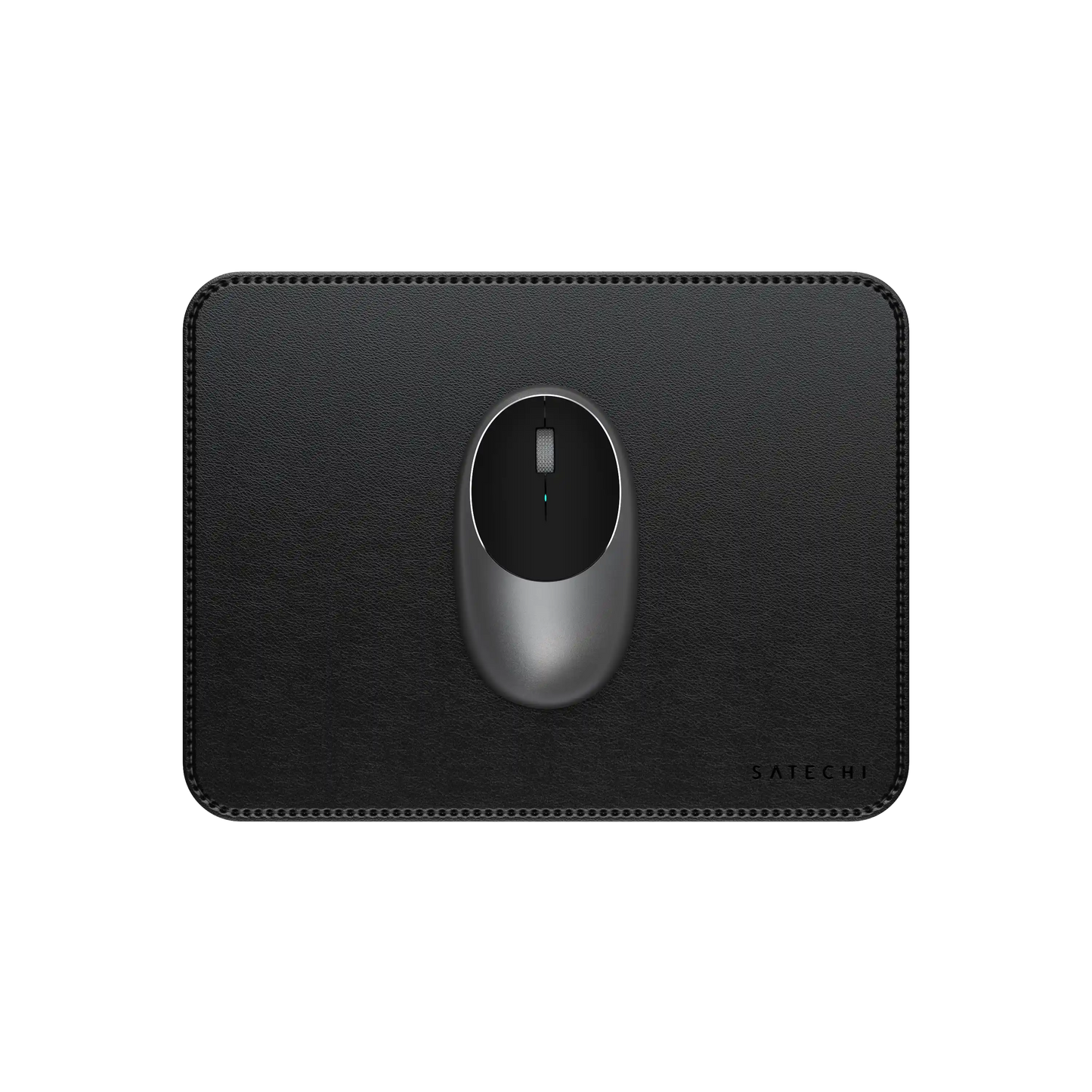 Satechi Vegan-Leather Premium Mouse Pad - Black