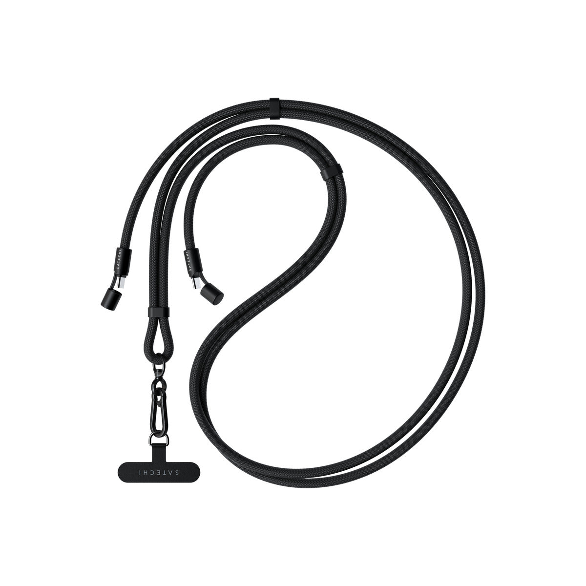 Satechi OntheGo Crossbody Lanyard Cable - Black