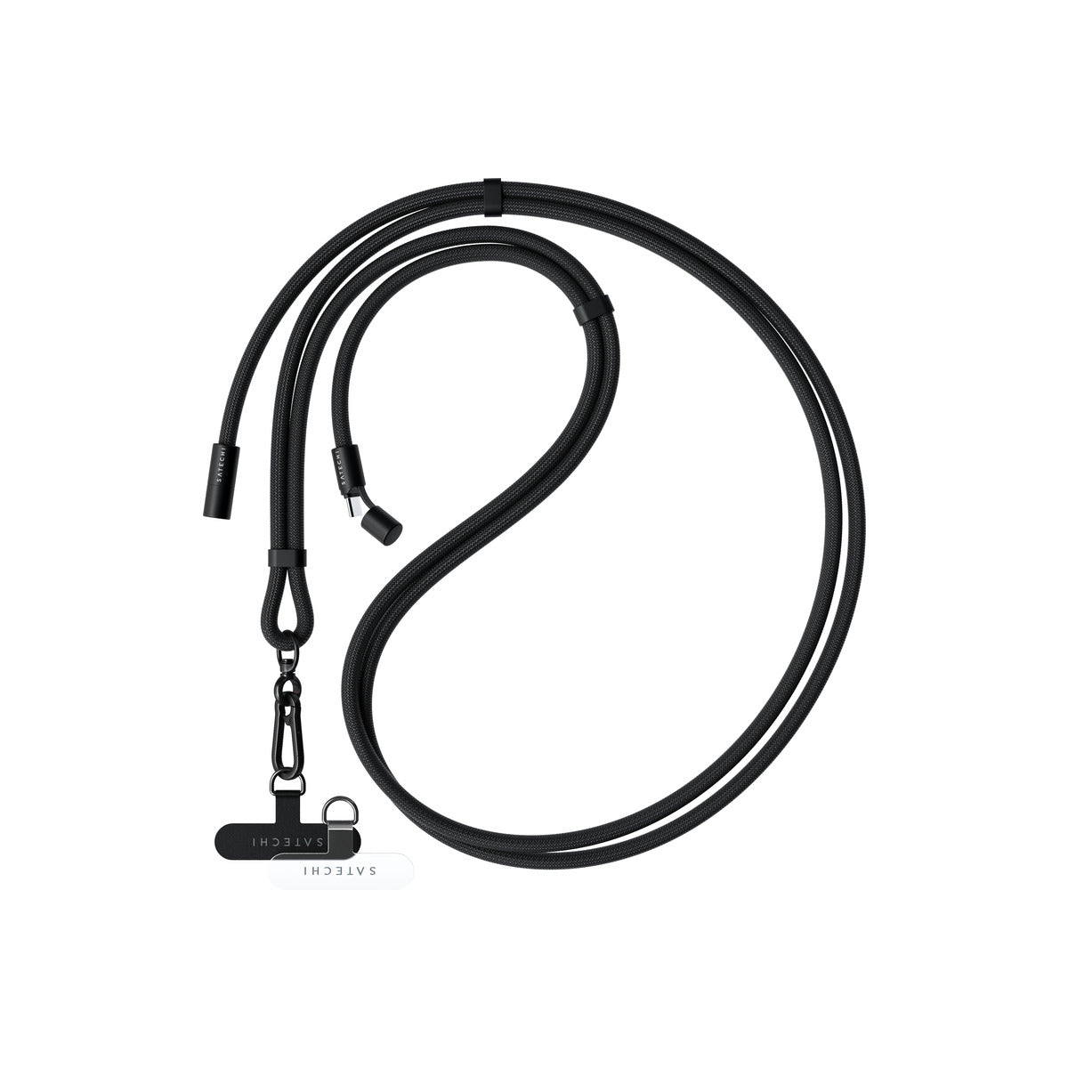 Satechi OntheGo Crossbody Lanyard Cable - Black
