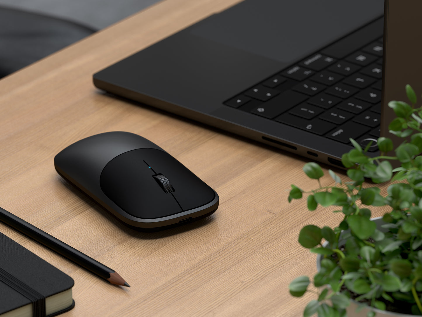 Satechi Slim EX Wireless Mouse - Space Black