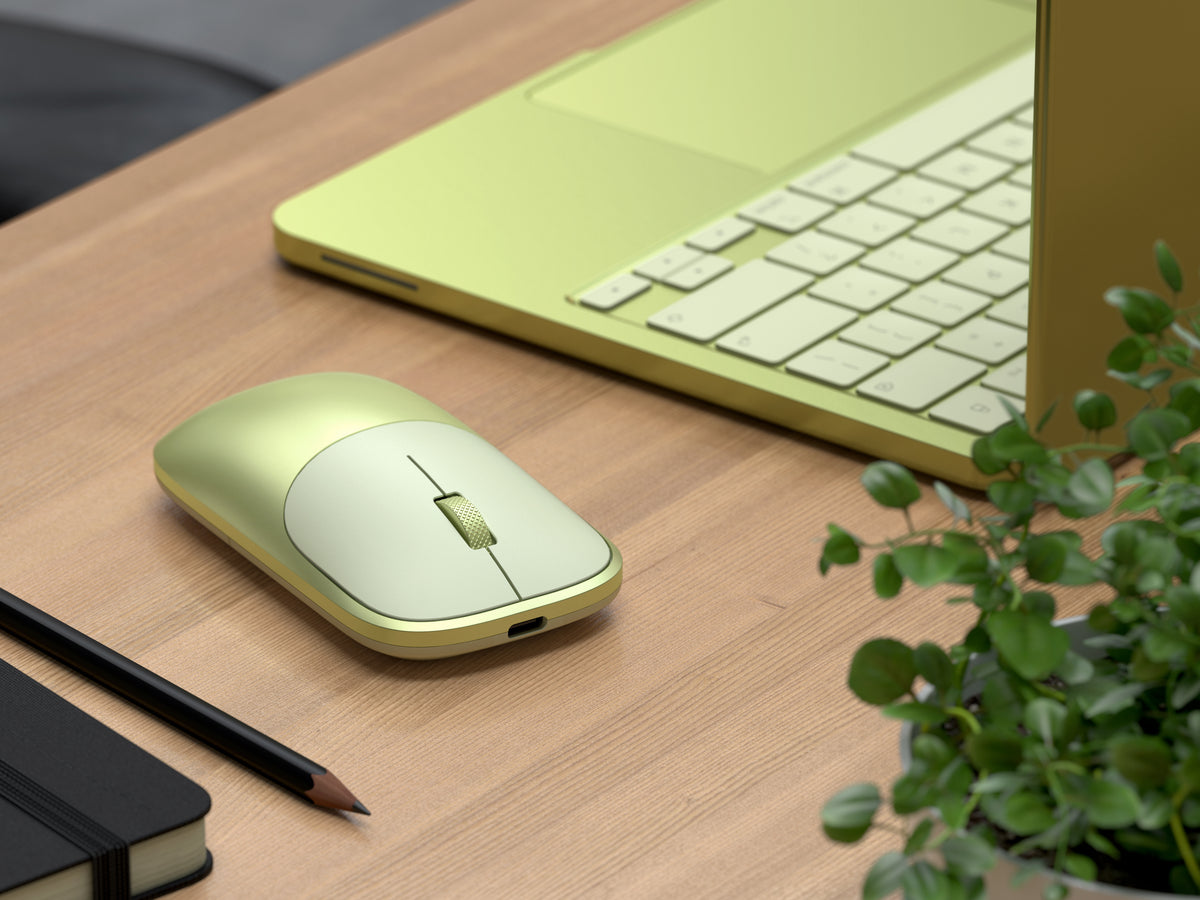 Satechi Slim EX Wireless Mouse - Citrus
