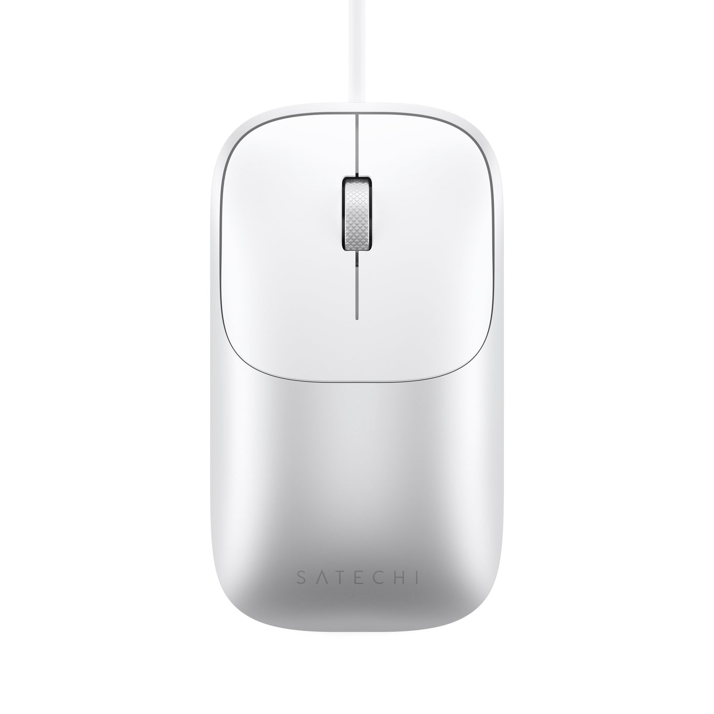 Satechi Slim LX Wired Mouse - Silver