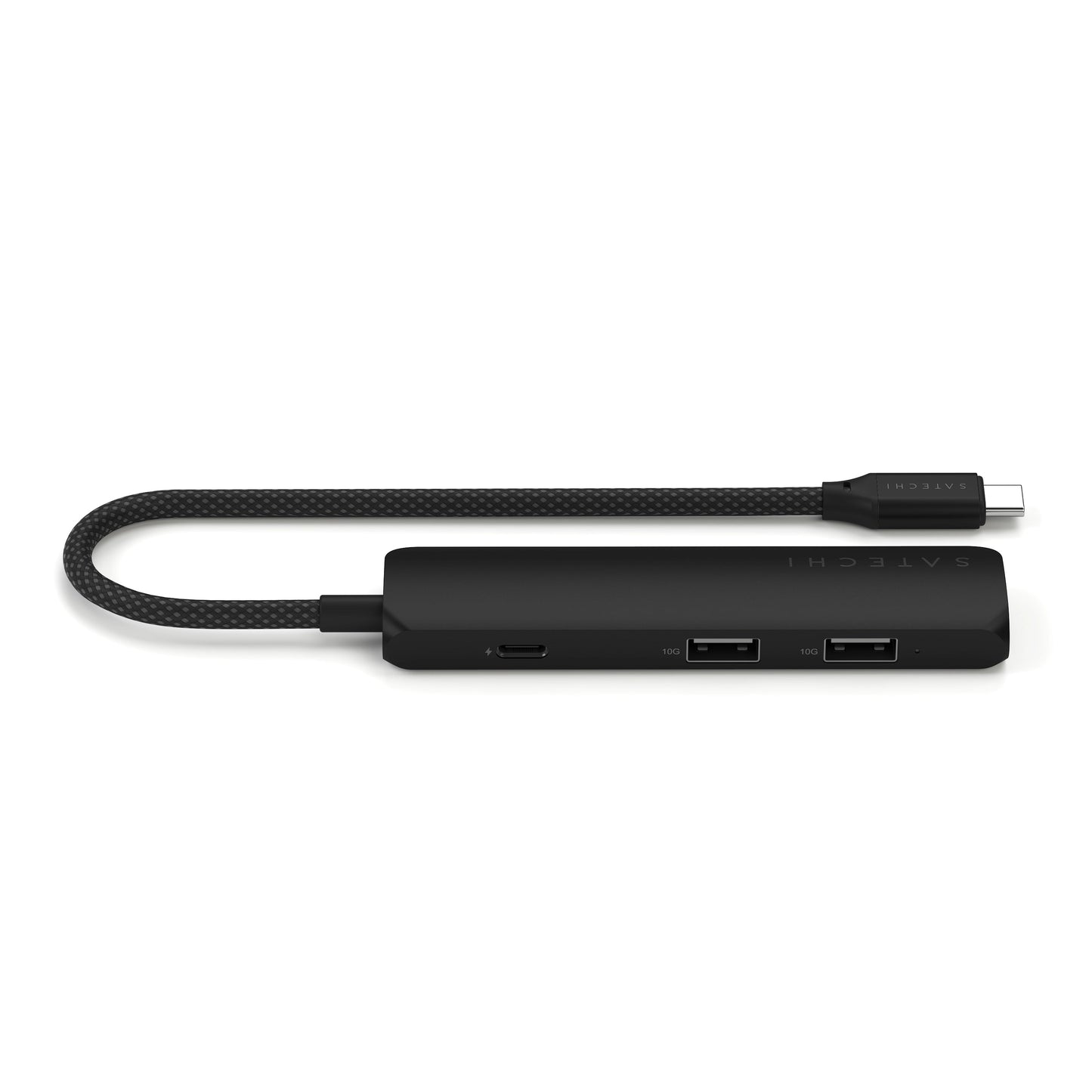 Satechi 4-in-1 USB-C Slim Multiport Adapter 4K - Black