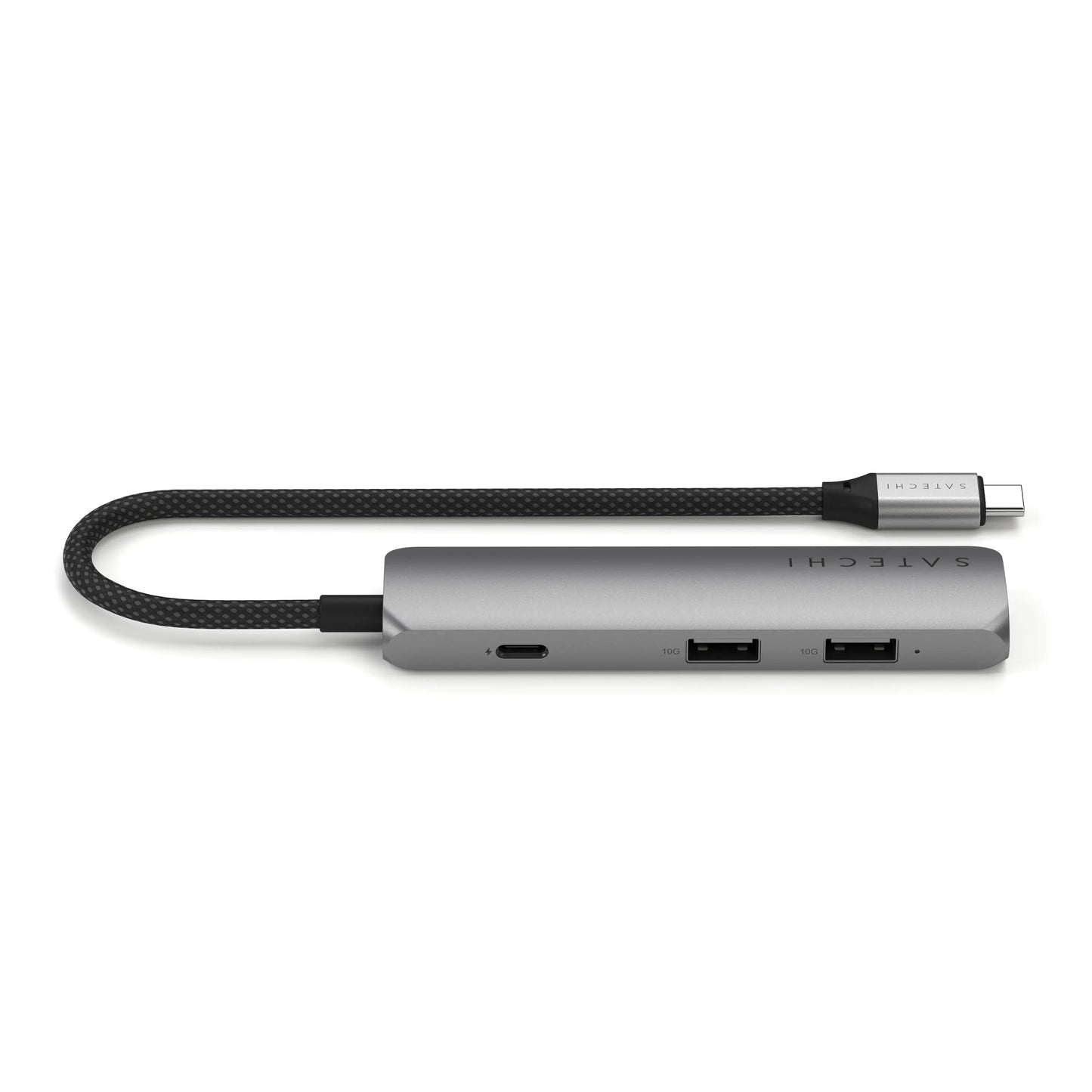 Satechi 4-in-1 USB-C Slim Multiport Adapter 4K - Space Grey