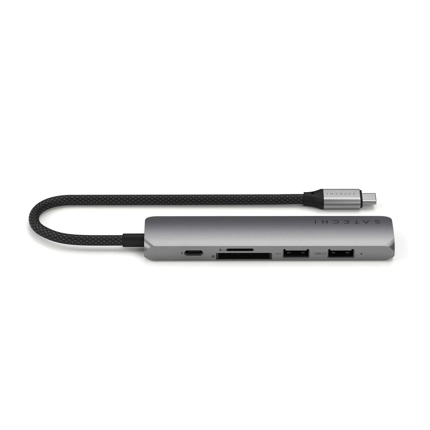 Satechi 6-in-1 USB-C Slim Multiport Adapter - Space Grey