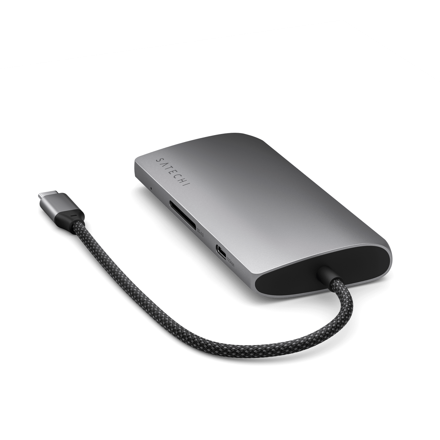Satechi USB-C MultiPort Adapter 8K with Ethernet V3 - Space Gray