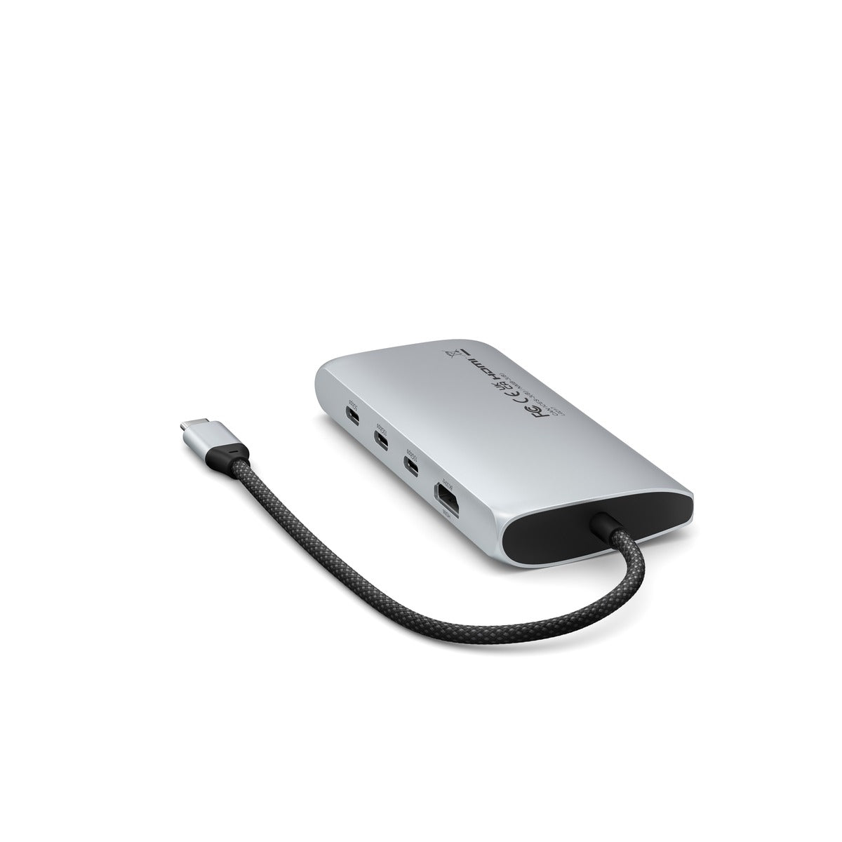 Satechi USB-C MultiPort Adapter 8K with Ethernet V3 - Silver - iSTYLE.bg