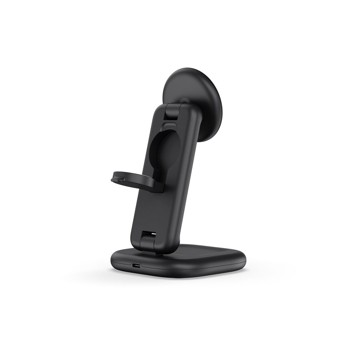 Satechi 3-in-1 Foldable Qi2 25W Wireless Charging Stand - Space Black
