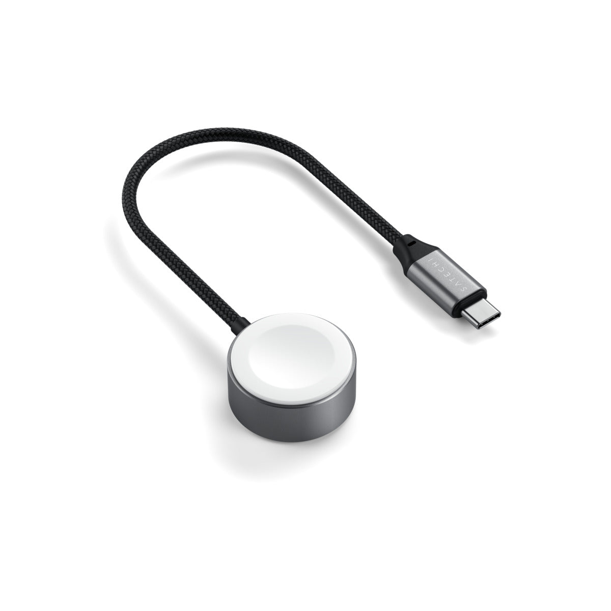 Satechi USB-C Magnetic Fast-Charging Cable for Apple Watch - Space Gray