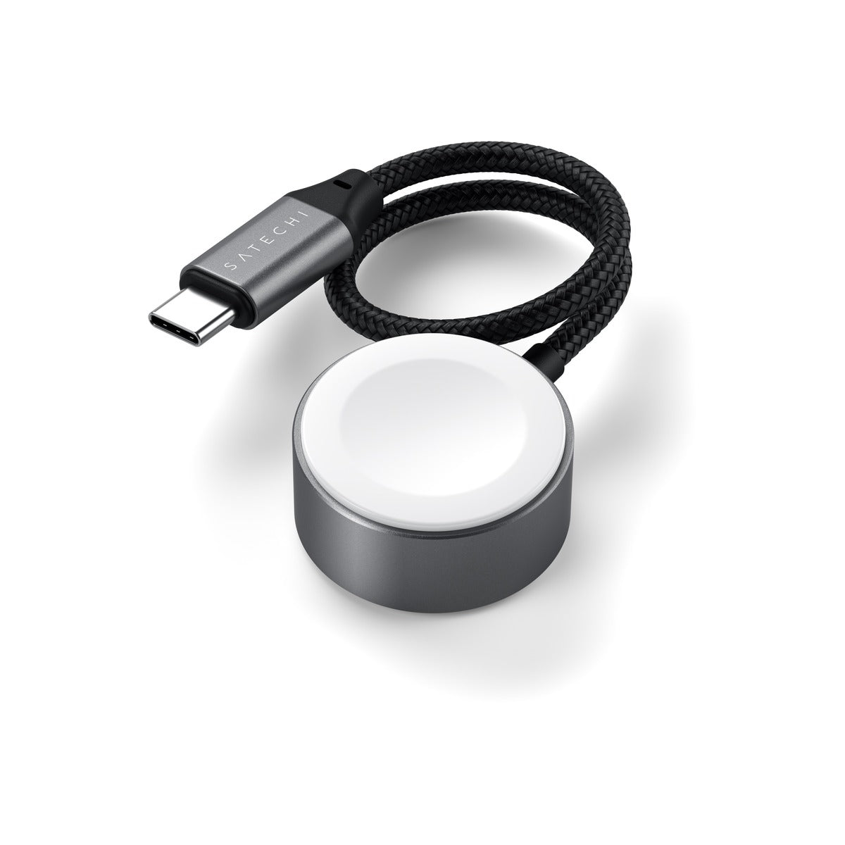 Satechi USB-C Magnetic Fast-Charging Cable for Apple Watch - Space Gray