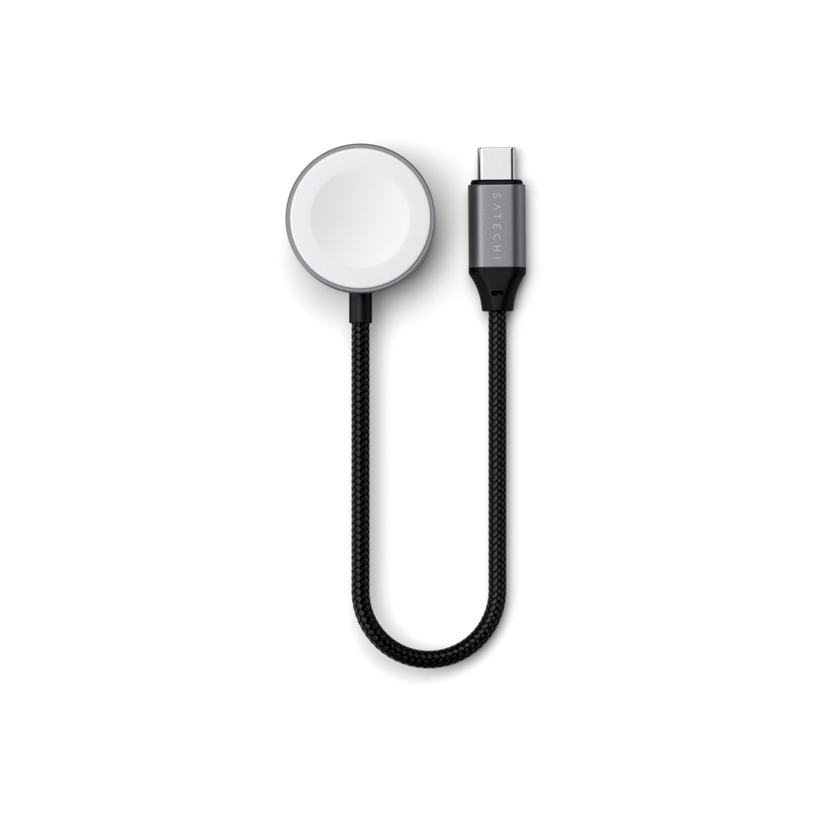 Satechi USB-C Magnetic Fast-Charging Cable for Apple Watch - Space Gray