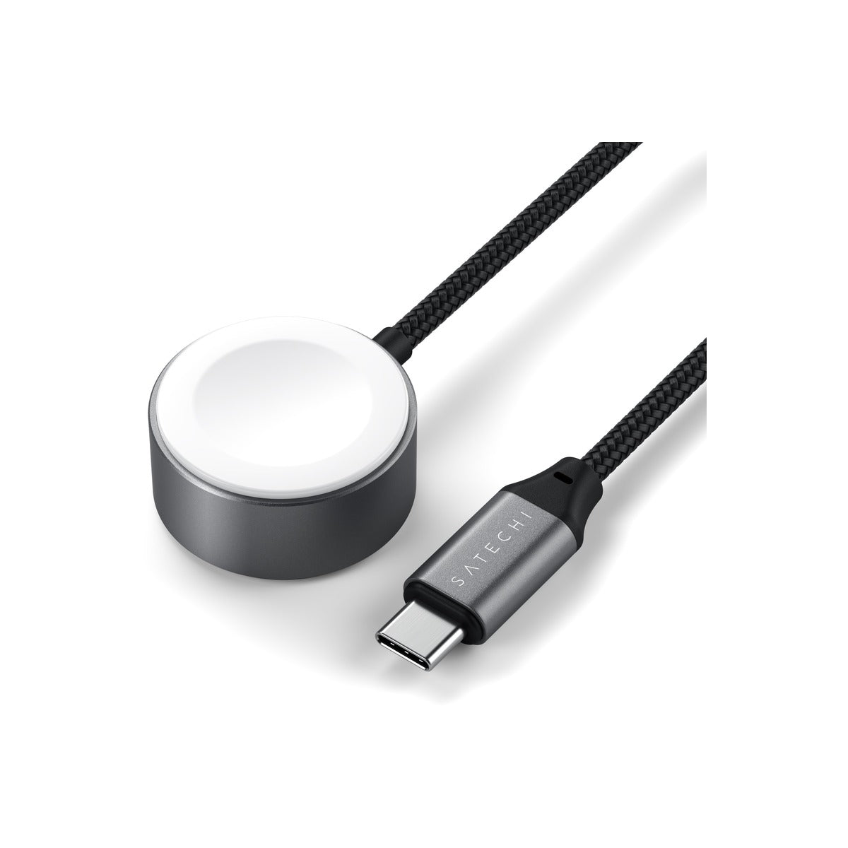 Satechi USB-C Magnetic Fast-Charging Cable for Apple Watch - Space Gray