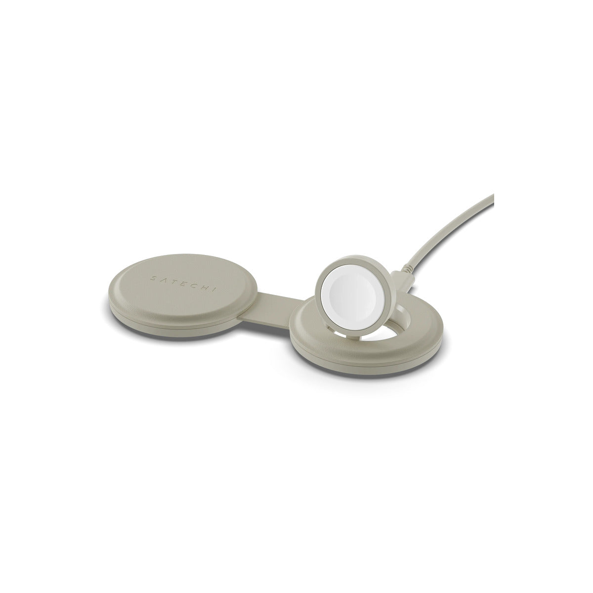 Satechi OntheGo 2-in-1 Wireless Charger - Sand