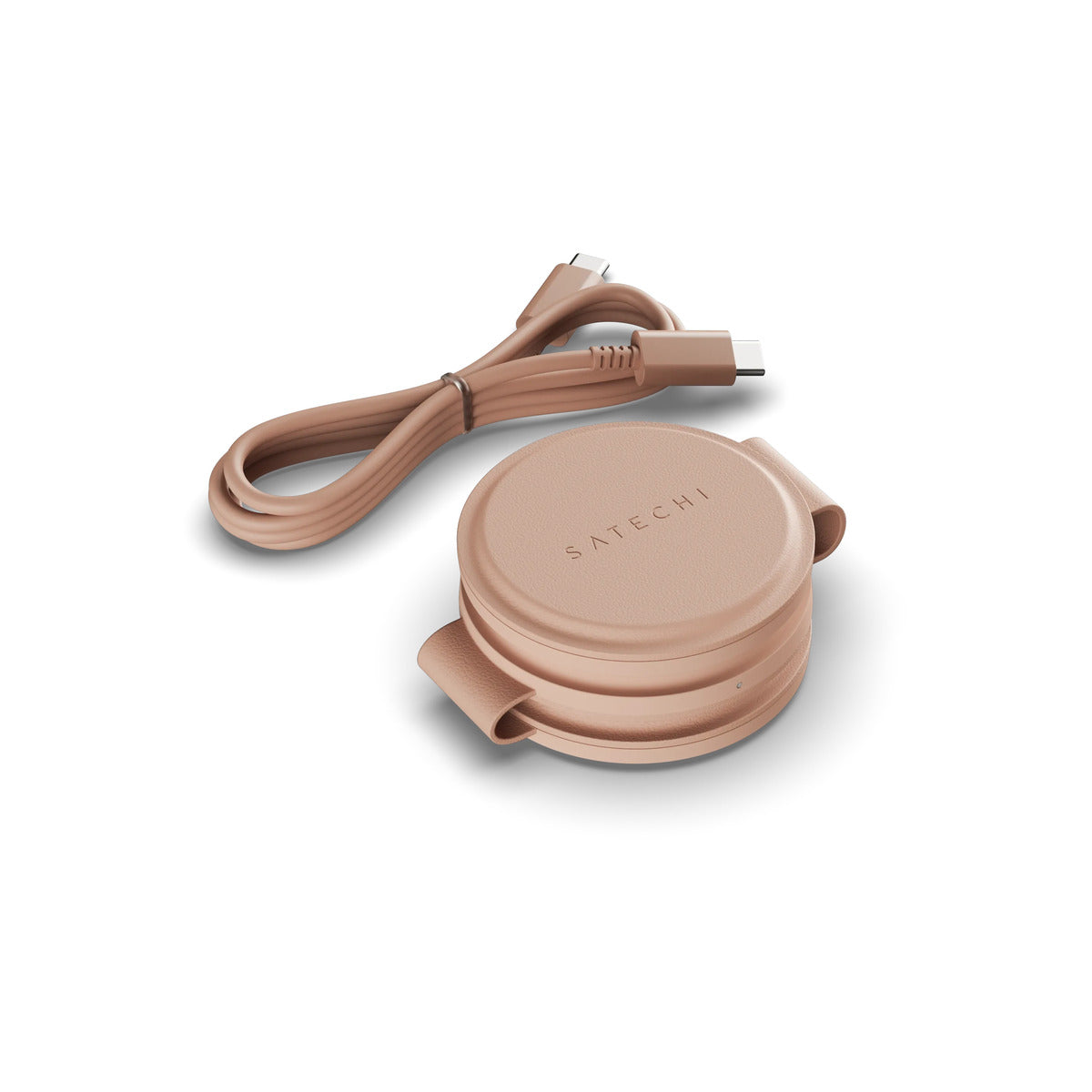 Satechi OntheGo 3-in-1 Wireless Charger - Desert Rose