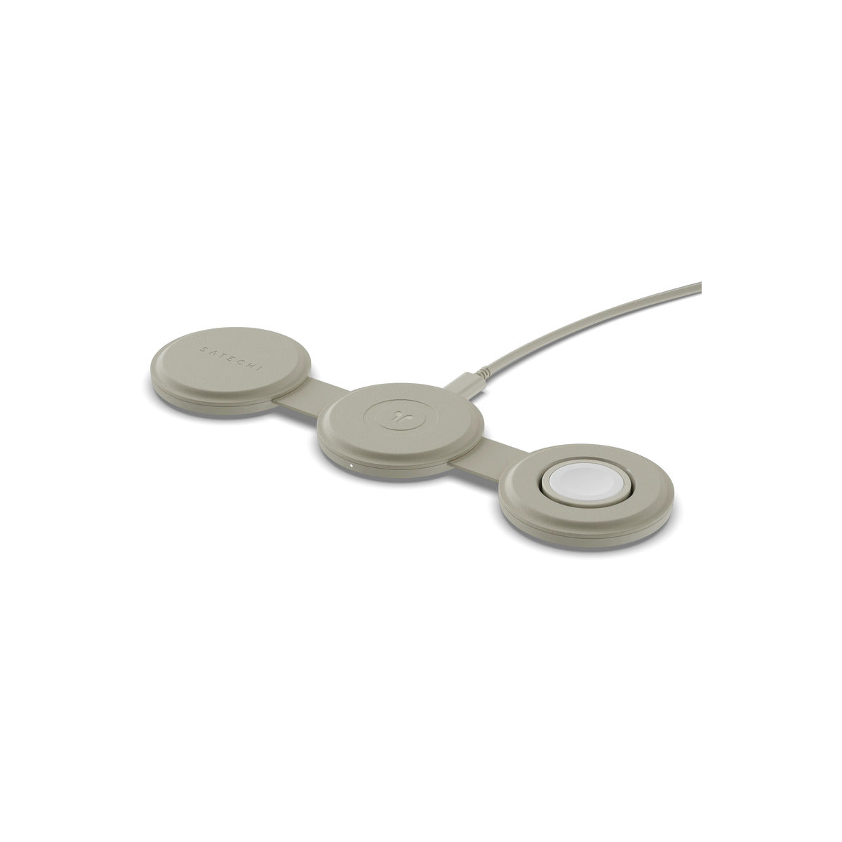 Satechi OntheGo 3-in-1 Wireless Charger - Sand