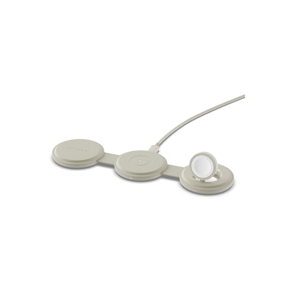 Satechi OntheGo 3-in-1 Wireless Charger - Sand