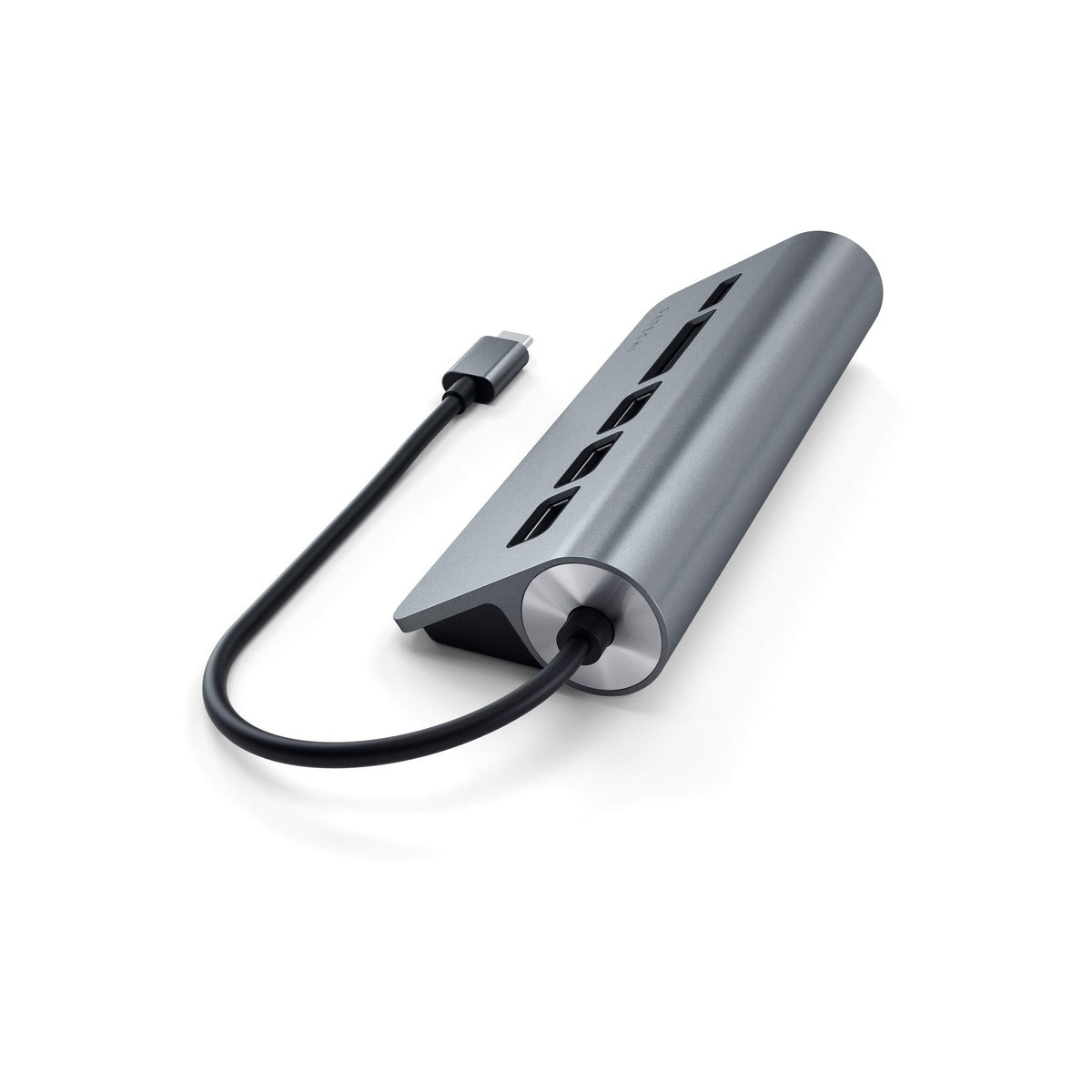 Satechi Aluminium Type-C USB Hub (3x USB 3.0,MicroSD) - Space Grey