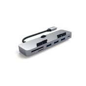 Satechi Aluminum Type-C CLAMP PRO Hub (3x USB 3.0,MicroSD) - Space Grey