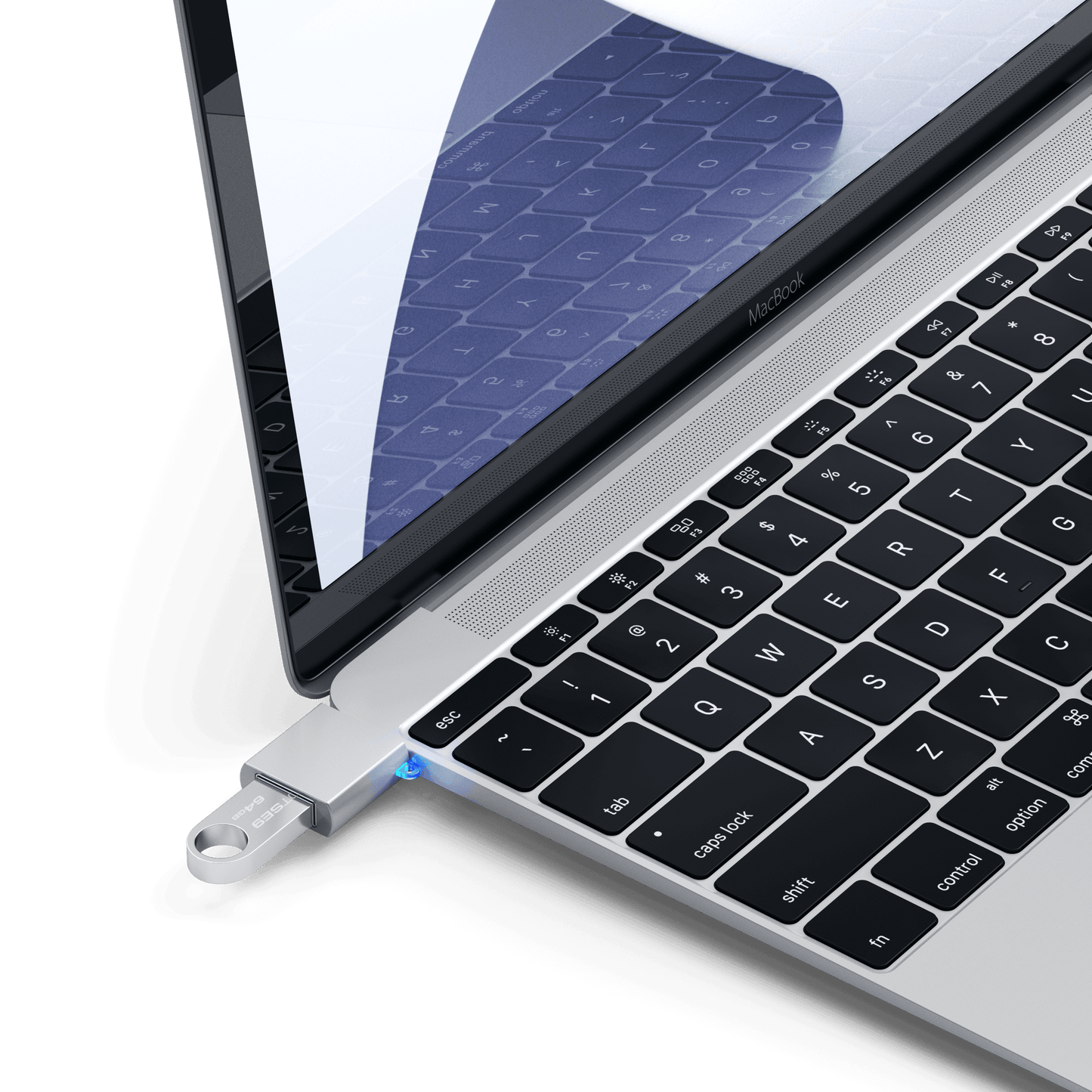 Satechi Type-C to USB-A 3.0 Adapter - Silver