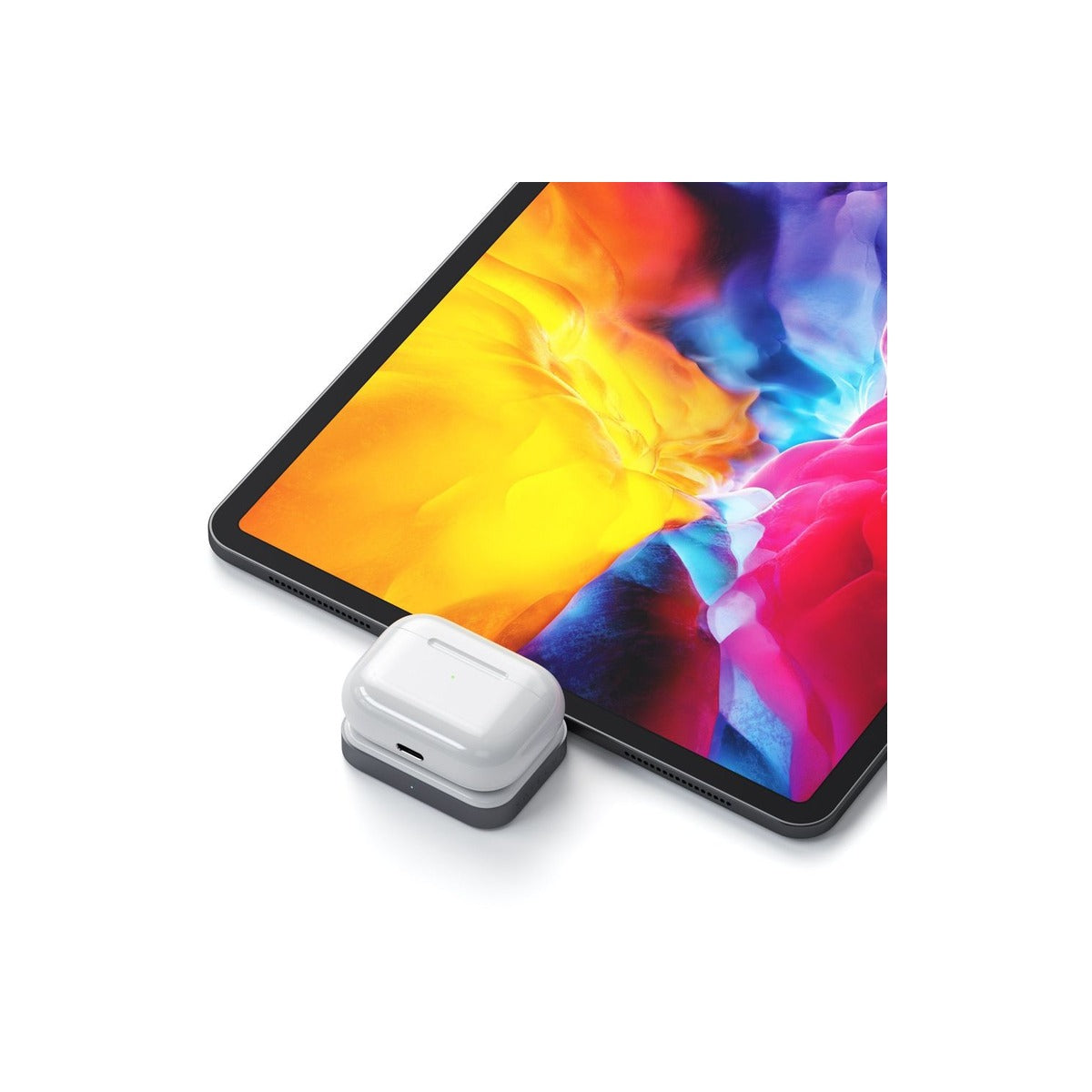 Satechi USB-C Wireless Charging Dock for AirPods (5W) - Space Grey