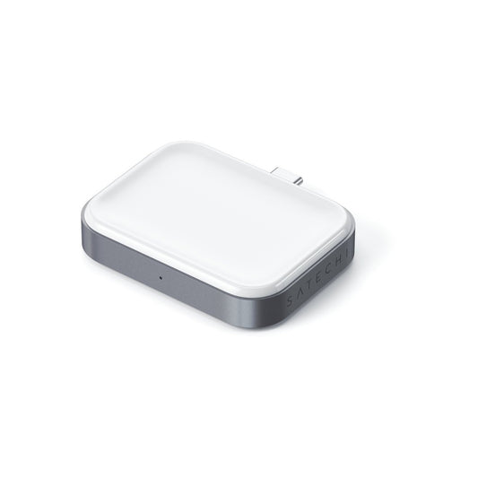 Satechi USB-C Wireless Charging Dock for AirPods (5W) - Space Grey