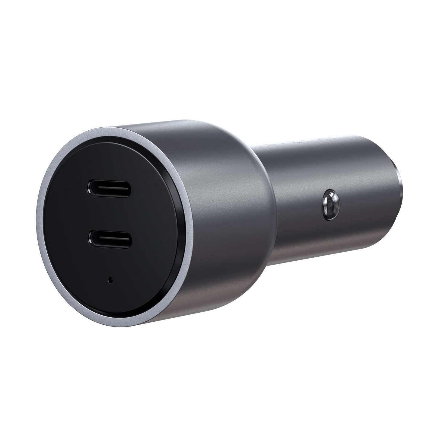 Satechi 40W Dual USB-C PD Car Charger - Silver