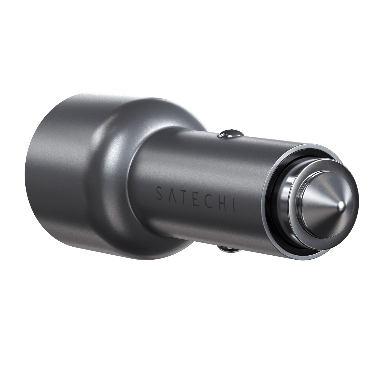 Satechi 40W Dual USB-C PD Car Charger - Silver
