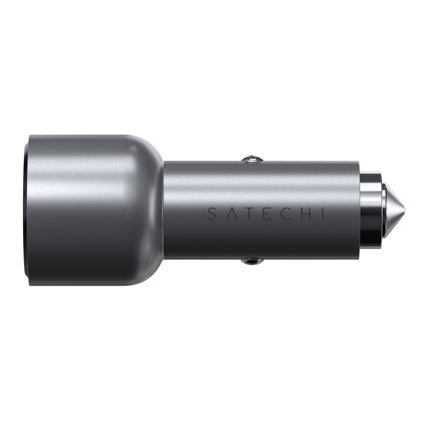 Satechi 40W Dual USB-C PD Car Charger - Silver