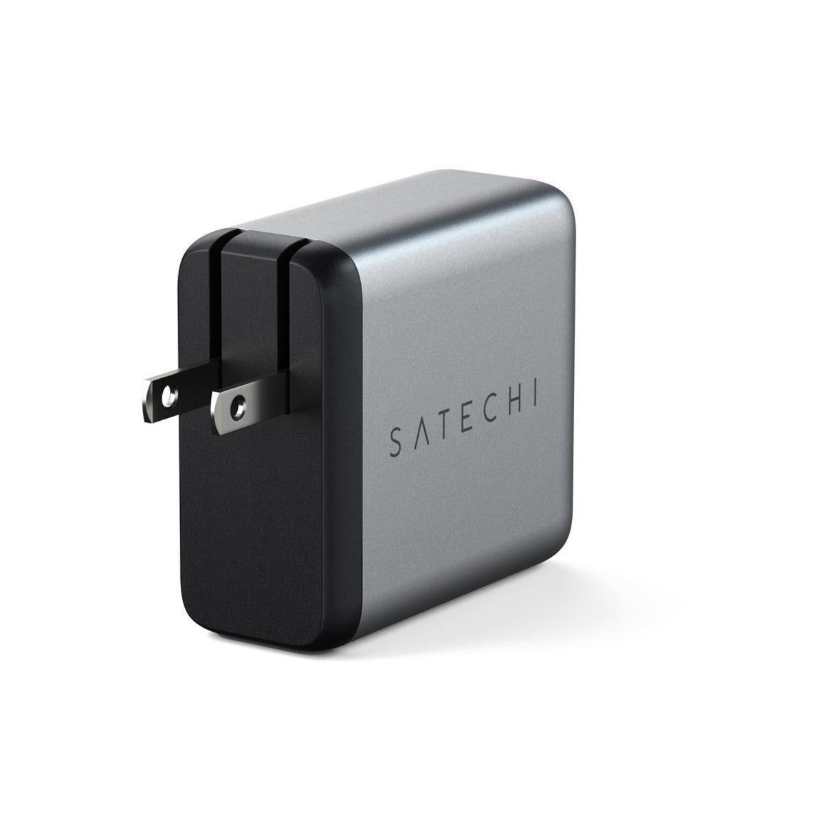 Satechi 100W USB-C PD Wall Charger Gallium Nitride (GaN) charging - Space Grey