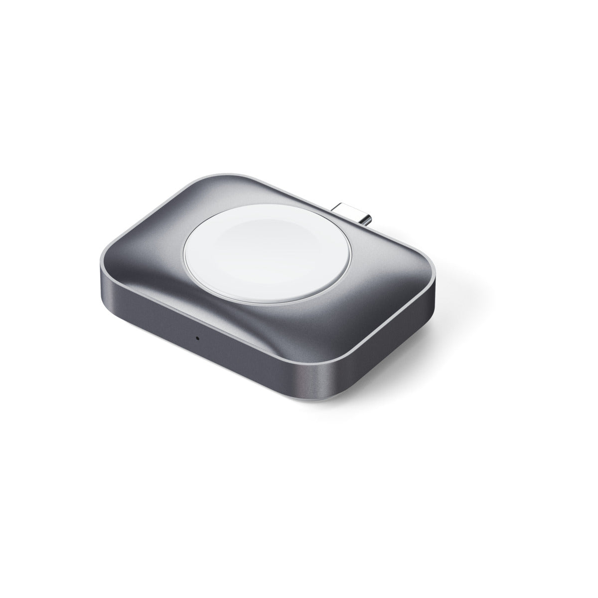 Satechi USB-C 2 in 1 Wireless charging dock for Apple watch and Airpods - Silver