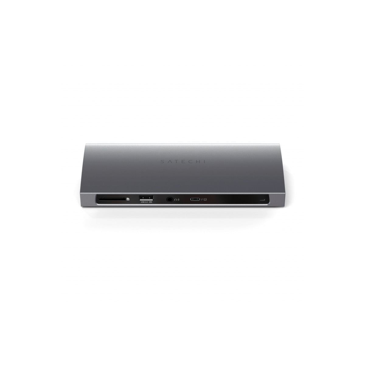 Satechi Aluminium Thunderbolt 4 Dock (1xT4 P 96W,3x T4 40Gbps 15W,Ethernet,3xUSB-A 3.2 10 Gbps,1xUSB-A 2.0 charging,SDcard,3.5mm audio) EU version - Space Grey