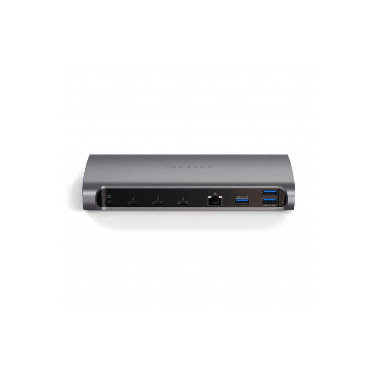 Satechi Aluminium Thunderbolt 4 Dock (1xT4 P 96W,3x T4 40Gbps 15W,Ethernet,3xUSB-A 3.2 10 Gbps,1xUSB-A 2.0 charging,SDcard,3.5mm audio) EU version - Space Grey