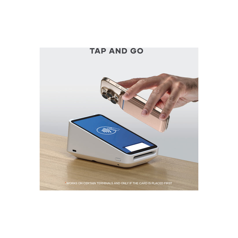 Satechi Vegan-Leather Magnetic Wallet Stand (iPhone 12/13/14/15 all models) - Desert Rose - iSTYLE.bg