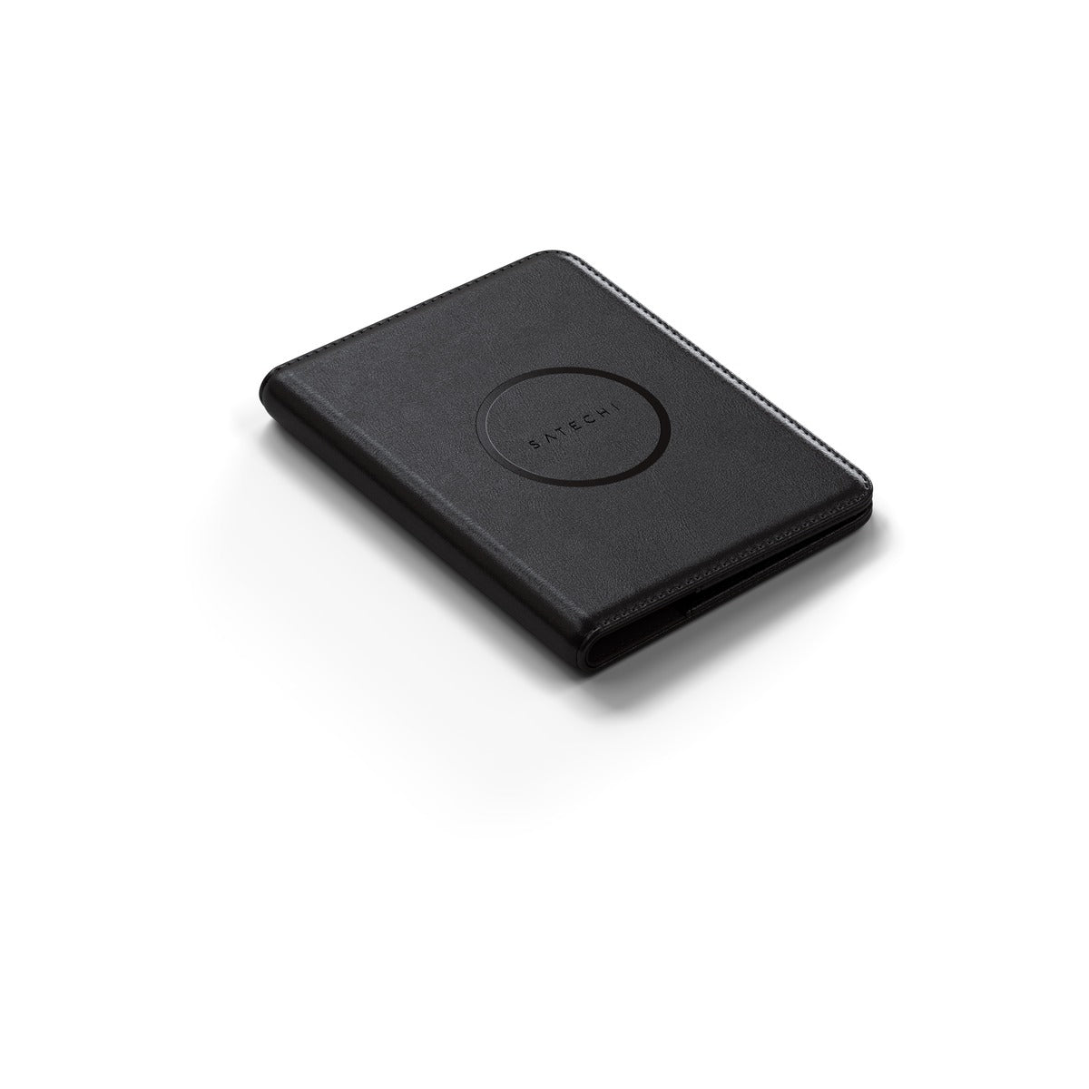 Satechi Vegan-Leather Passport Cover w Find My - Black
