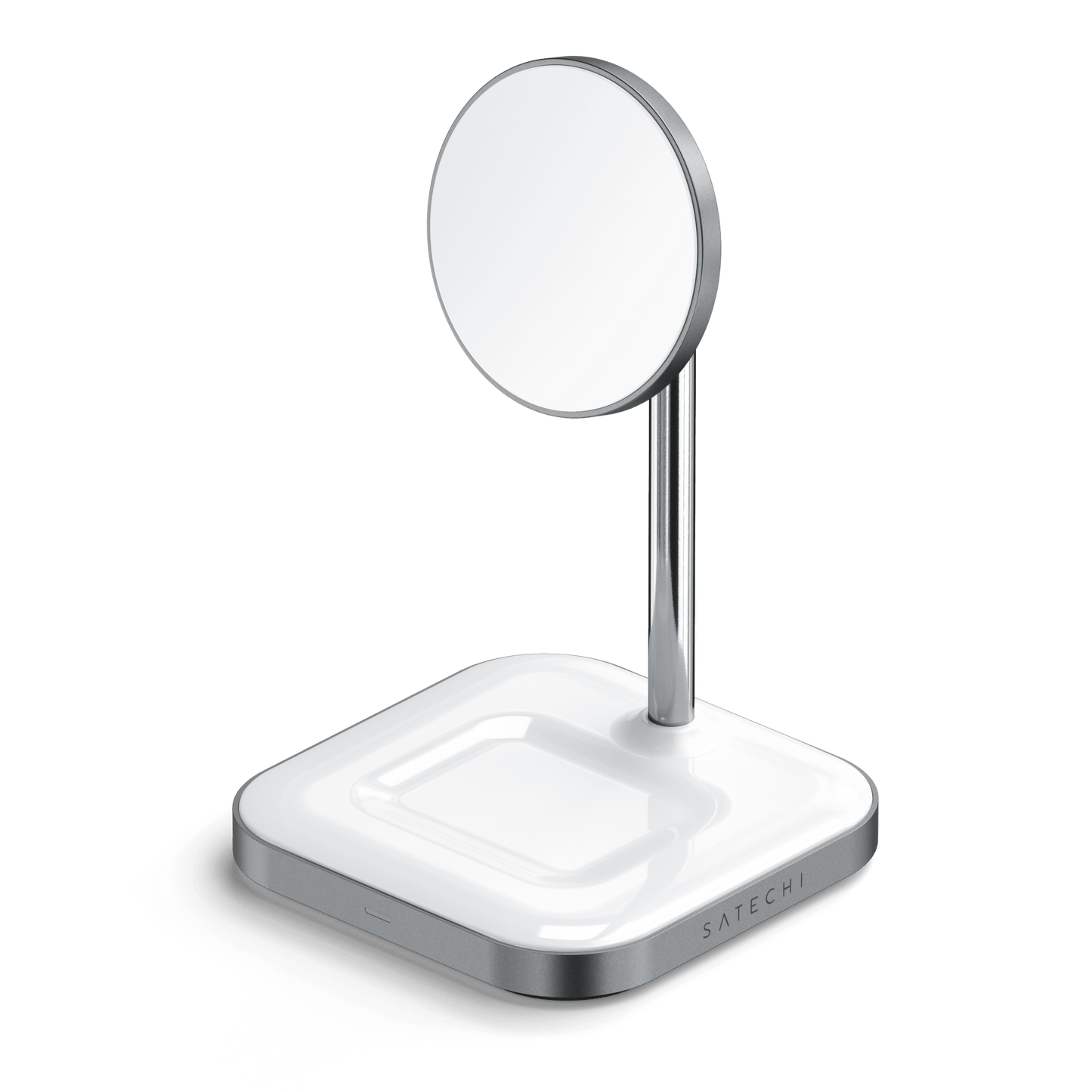 Satechi Aluminium 2-in-1 Magnetic Wireless Charging stand