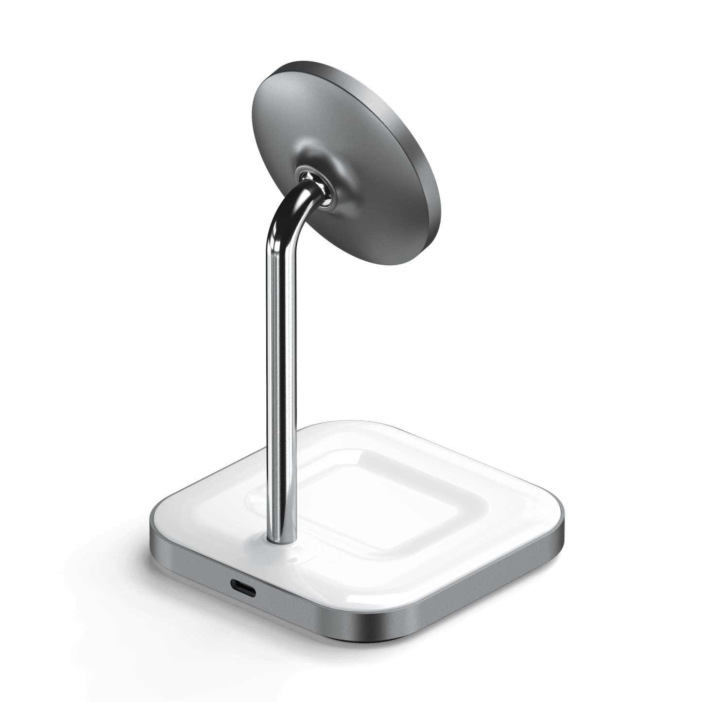 Satechi Aluminium 2-in-1 Magnetic Wireless Charging stand